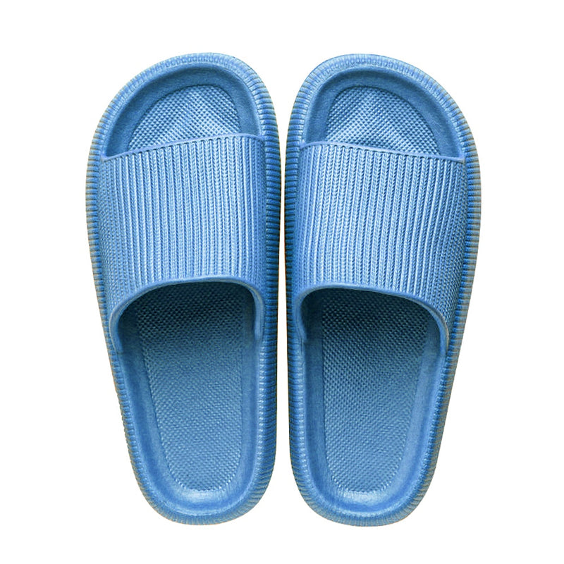 Chinelo unisex  de casa para a praia,solo grossa ultra-macia e leve,chinelo eva no banho sacagem rápida antiderrapante..moda flip-flops verão 2023