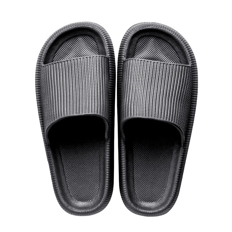 Chinelo unisex  de casa para a praia,solo grossa ultra-macia e leve,chinelo eva no banho sacagem rápida antiderrapante..moda flip-flops verão 2023