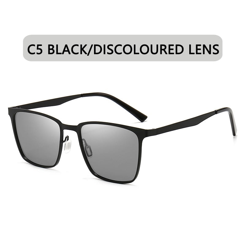 Zxwlyxgx marca design clássico polarizada óculos de sol das mulheres dos homens dirigindo quadrado quadro moda óculos de sol masculino goggle gafas de sol