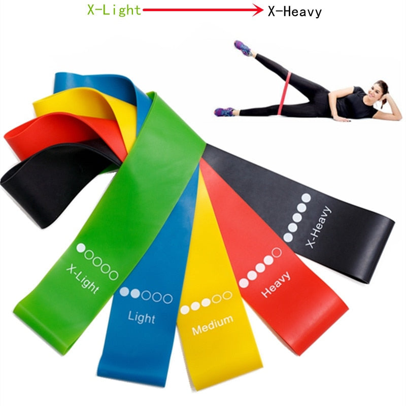 5 pçs/set resistência yoga bandas de borracha expansor cinto de musculação equipamentos de fitness treino desportivo pilates bandas elásticas